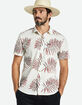 BRIXTON Charter Print Mens Button Up Shirt image number 1