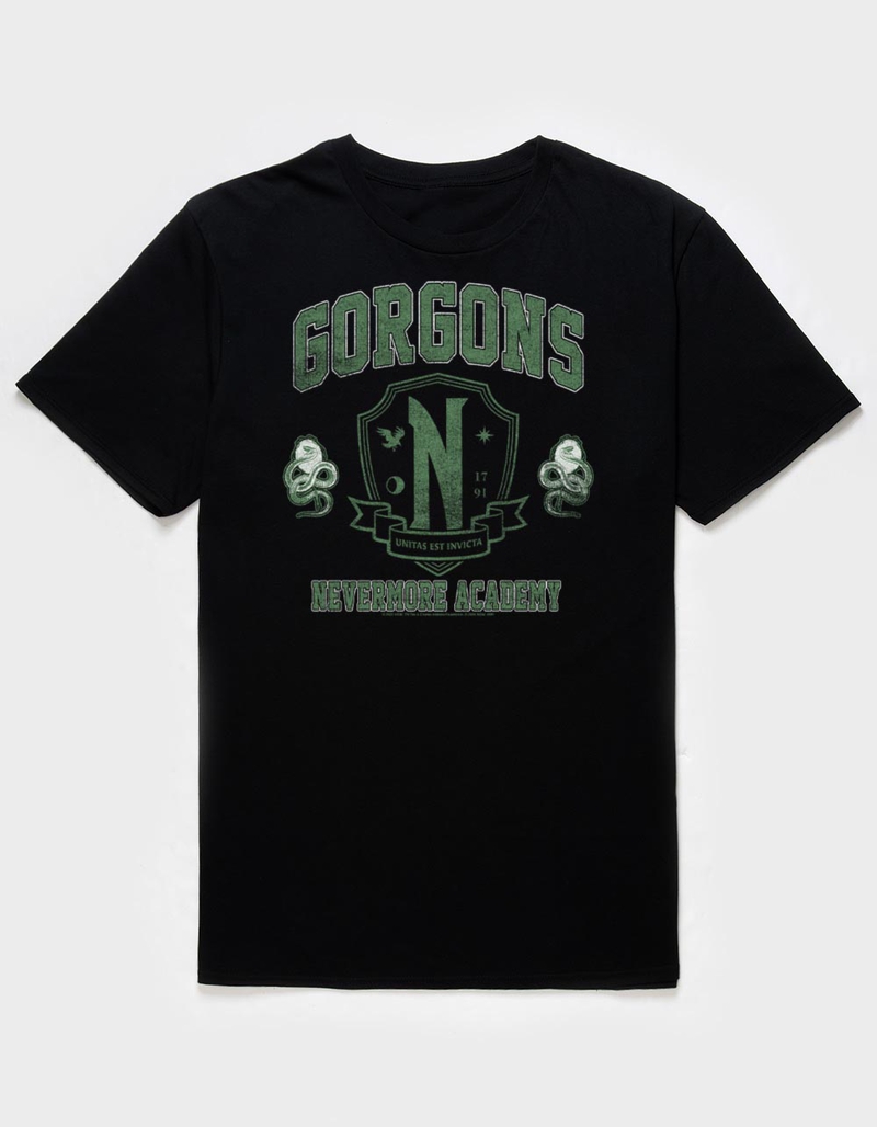 WEDNESDAY Gorgons Nevermore Academy Unisex Tee image number 0