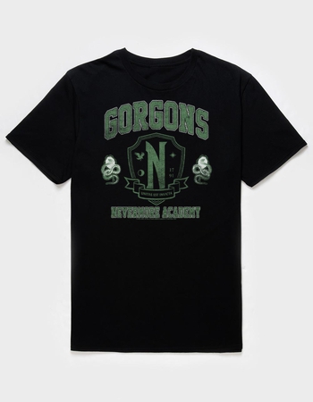 WEDNESDAY Gorgons Nevermore Academy Unisex Tee Primary Image