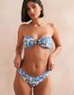DIPPIN' DAISY'S Lotus Bandeau Bikini Top image number 1