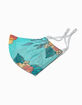 PURA VIDA x Vera Bradley Turquoise Fashion Face Mask image number 2