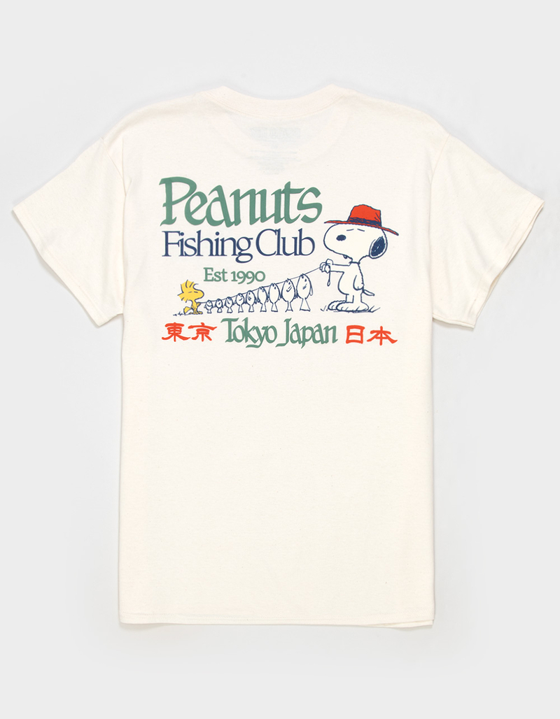 PLEASANT GETAWAY x Peanuts Fishing Club Mens Tee image number 0