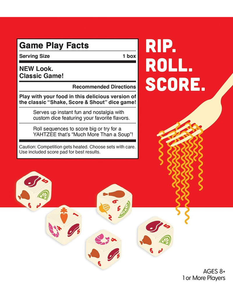 USAOPOLY Yahtzee Cup Noodles Game image number 4