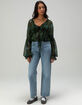 WEST OF MELROSE Printed Womens Blouse image number 2