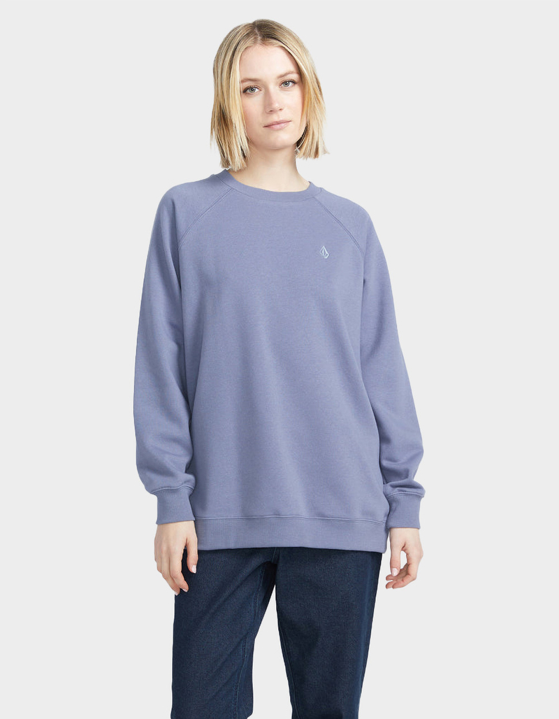 VOLCOM Stone Magic Womens Oversized Crewneck Sweatshirt image number 1
