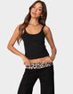 EDIKTED Basic Babe Tank Top image number 5