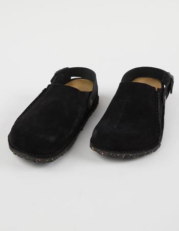 BIRKENSTOCK Lutry Premium Suede Mens Clogs Primary Image