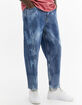 BDG Urban Outfitters Vintage Bow Mens Tie Dye Jean Pants image number 1