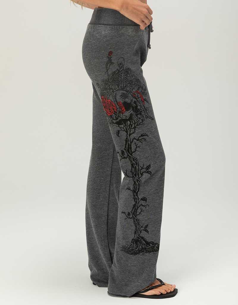 AFFLICTION Roses For The Dead Womens Sweatpants image number 1