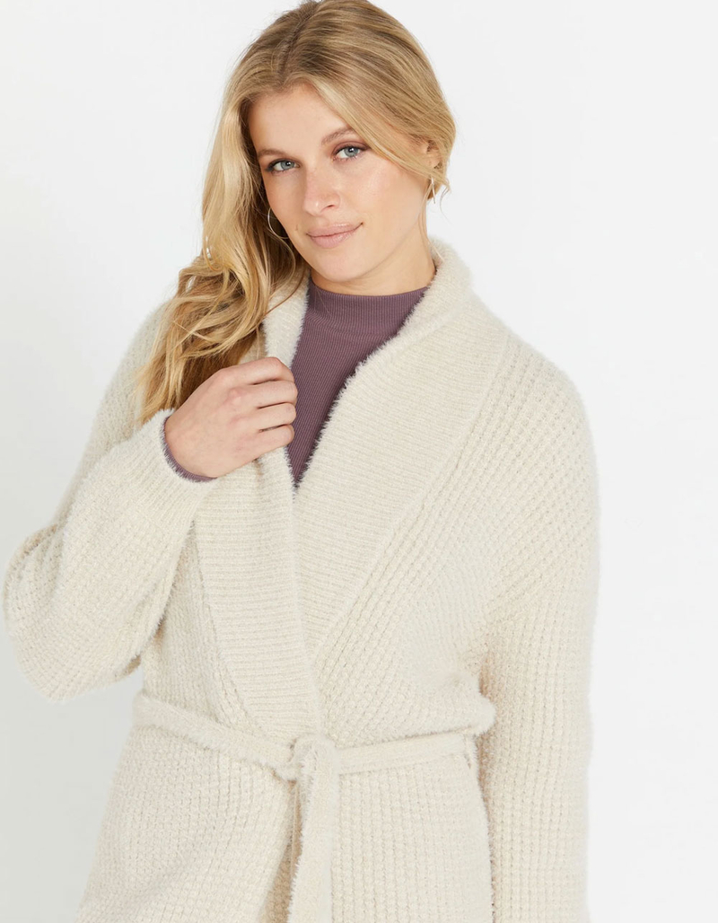 VOLCOM Lived In Lounge Cozy Wrap Womens Cardigan image number 4