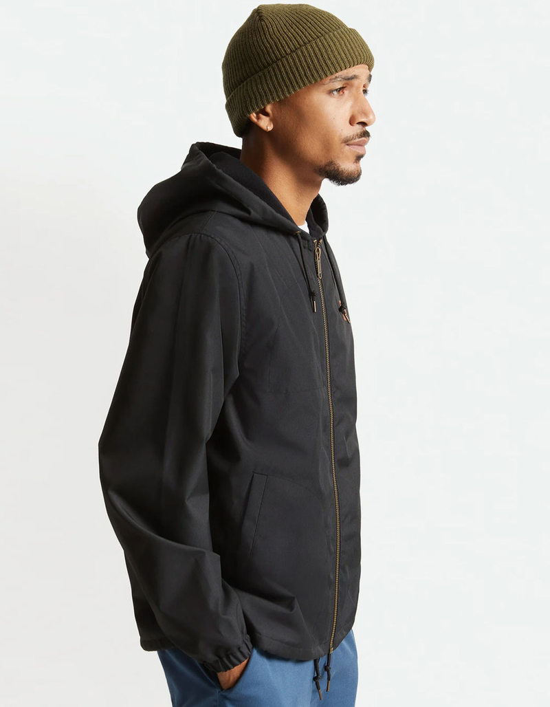 BRIXTON Claxton Beta Zip Hood Mens Jacket image number 2