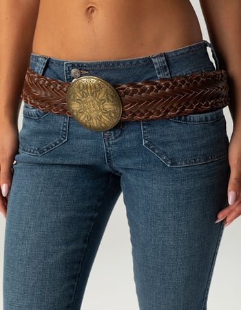 Braided Womens Hip Belt Alternative Image