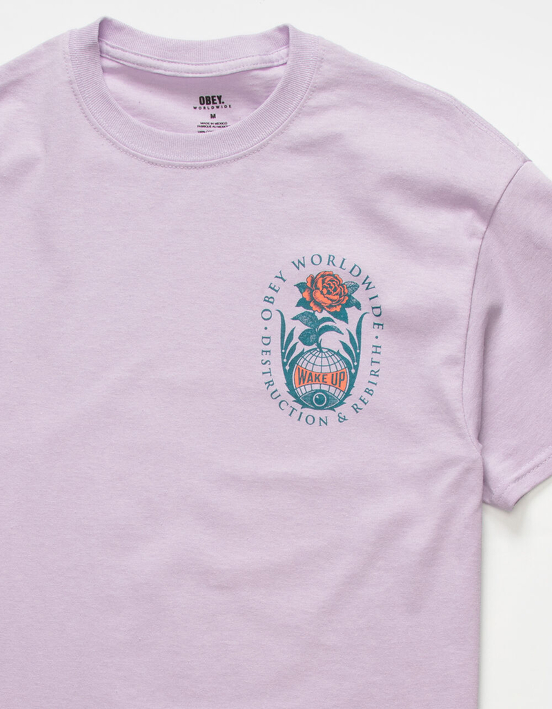 OBEY Wake Up Rebirth Mens Tee image number 3