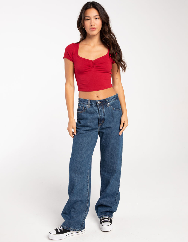 BOZZOLO Sweetheart Neck Womens Tee image number 1