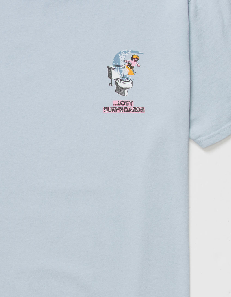 LOST Crappy Waves Mens Tee image number 3