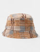 BDG Urban Outfitters Fuzzy Plaid Bucket Hat image number 1