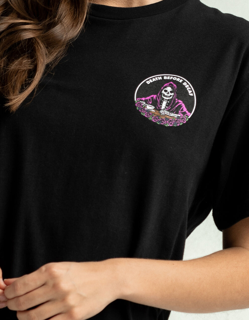 LAST CALL CO. Decaf Womens Oversized Tee image number 3