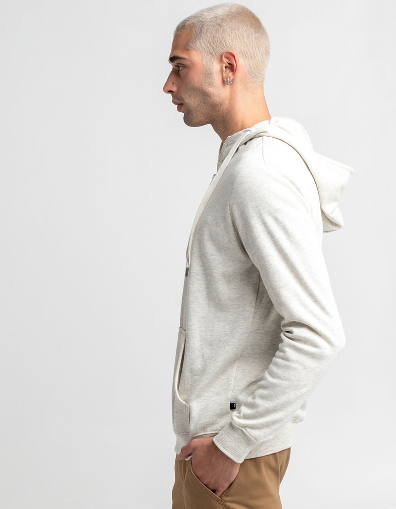 RSQ 1/4 Zip Oatmeal Mens Hoodie image number 2