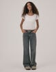 RSQ Low Rise Wide Leg Girls Jeans image number 5