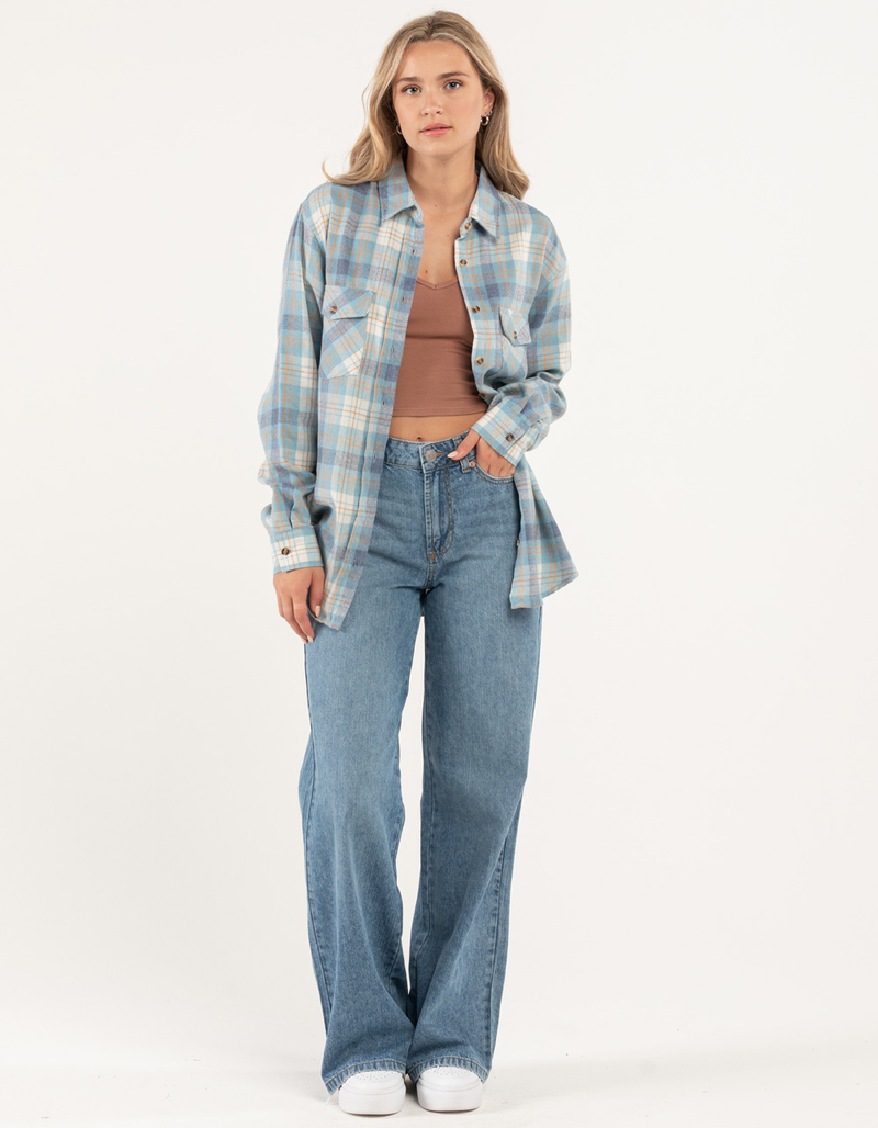 RSQ Womens Oversized Flannel image number 3