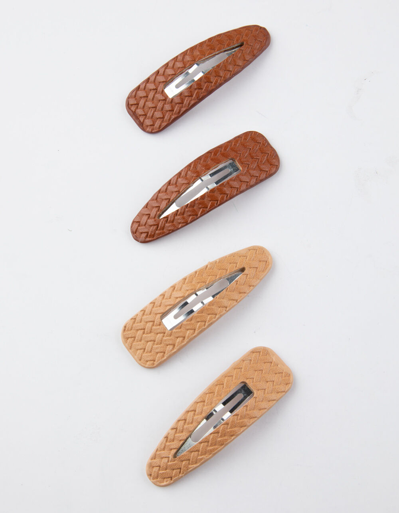 FULL TILT 4 Pack Weaved Hair Clips image number 0
