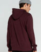 THE NORTH FACE Reds Mens Burgundy Hoodie image number 3