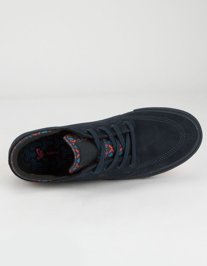 NIKE Zoom Stefan Janoski RM Premium Navy Shoes image number 2