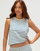 ROXY Java Stripe Womens Top image number 1