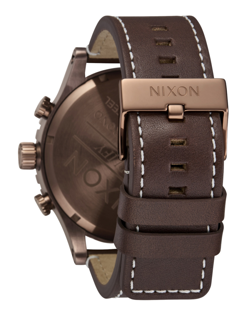 NIXON 51-30 Chrono Leather Watch image number 3