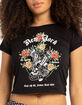 ED HARDY New York Eagle Womens Baby Tee image number 3