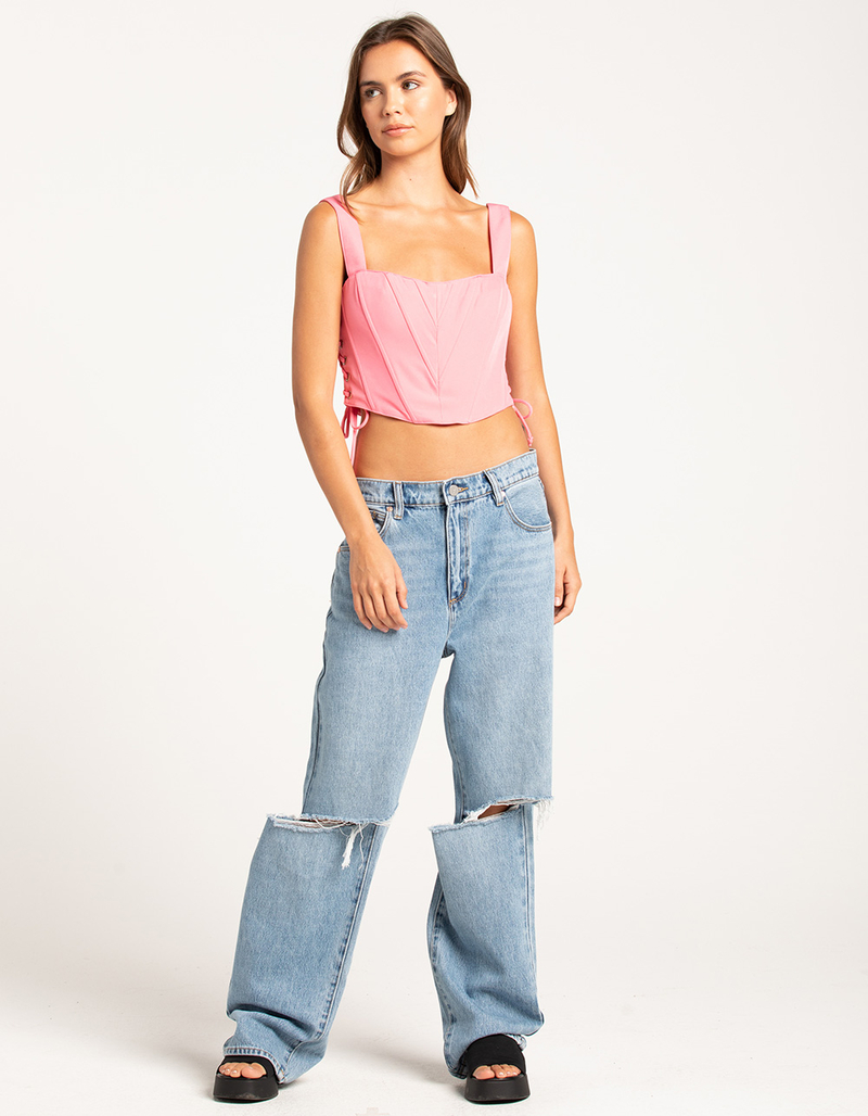 PAPERMOON Lace Up Womens Corset image number 3