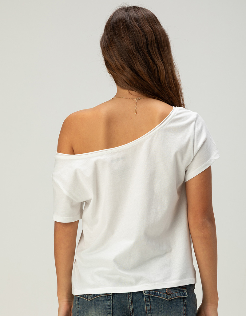 RSQ Womens Argentina Off The Shoulder Tee image number 3
