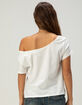 RSQ Womens Argentina Off The Shoulder Tee image number 4
