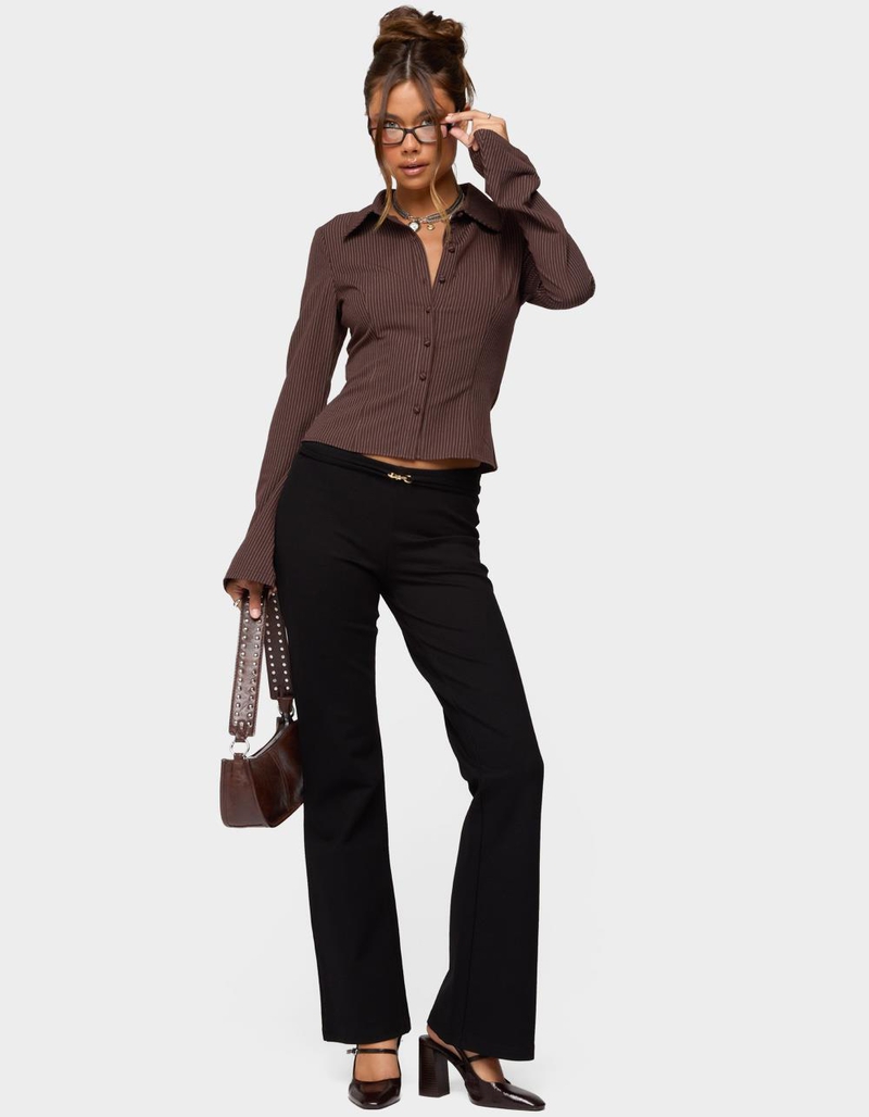 EDIKTED Metiza Flared Pants image number 4