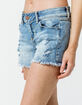 O'NEILL Cody Light Blast Womens Ripped Denim Shorts image number 2