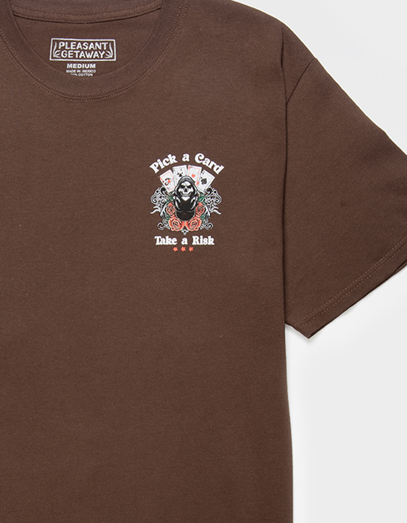PLEASANT GETAWAY Take A Risk Mens Tee image number 3