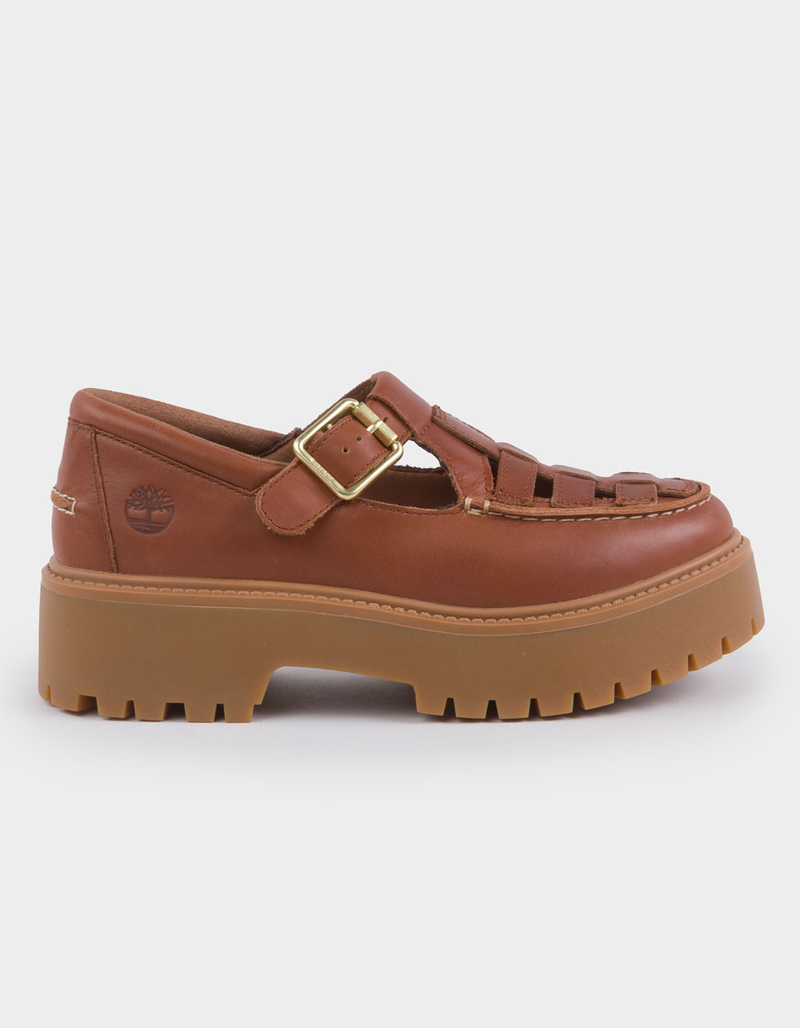 TIMBERLAND Stone Street Mary Jane Buckle Womens Platform Shoes image number 0