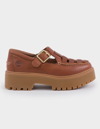 TIMBERLAND Stone Street Mary Jane Buckle Womens Platform Shoes Primary Image