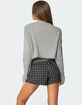 EDIKTED Shyrah Oversized Knit Top image number 4