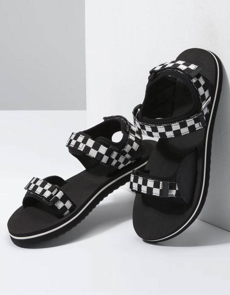 VANS Checkerboard Tri-Lock Womens Sandals image number 2