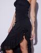 WEST OF MELROSE Rosette Asymmetrical Womens Tube Dress image number 5