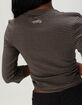 RUSTY Rikki Womens Long Sleeve V-Neck Top image number 5