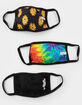 NEFF 3 Pack Peace Dizzy Fashion Face Mask image number 1