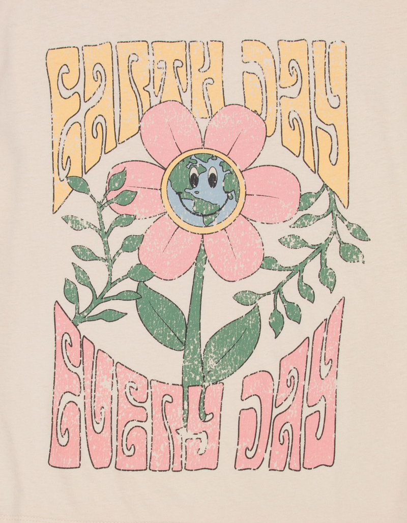 TINY WHALES Earth Day Girls Tee image number 1