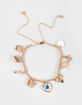 FULL TILT Heart/Butterfly Charm Bracelet image number 2