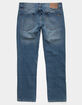 VOLCOM Vorta Mens Blue Slim Straight Jeans image number 2