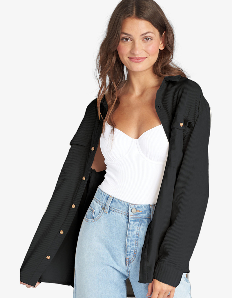 ROXY Let It Go Womens Corduroy Shirt image number 0