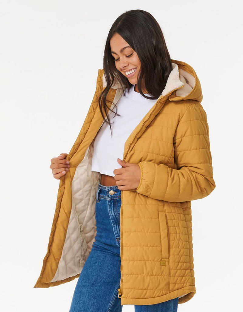 RIP CURL Anti-Series Anoeta Long Line Womens Jacket image number 3