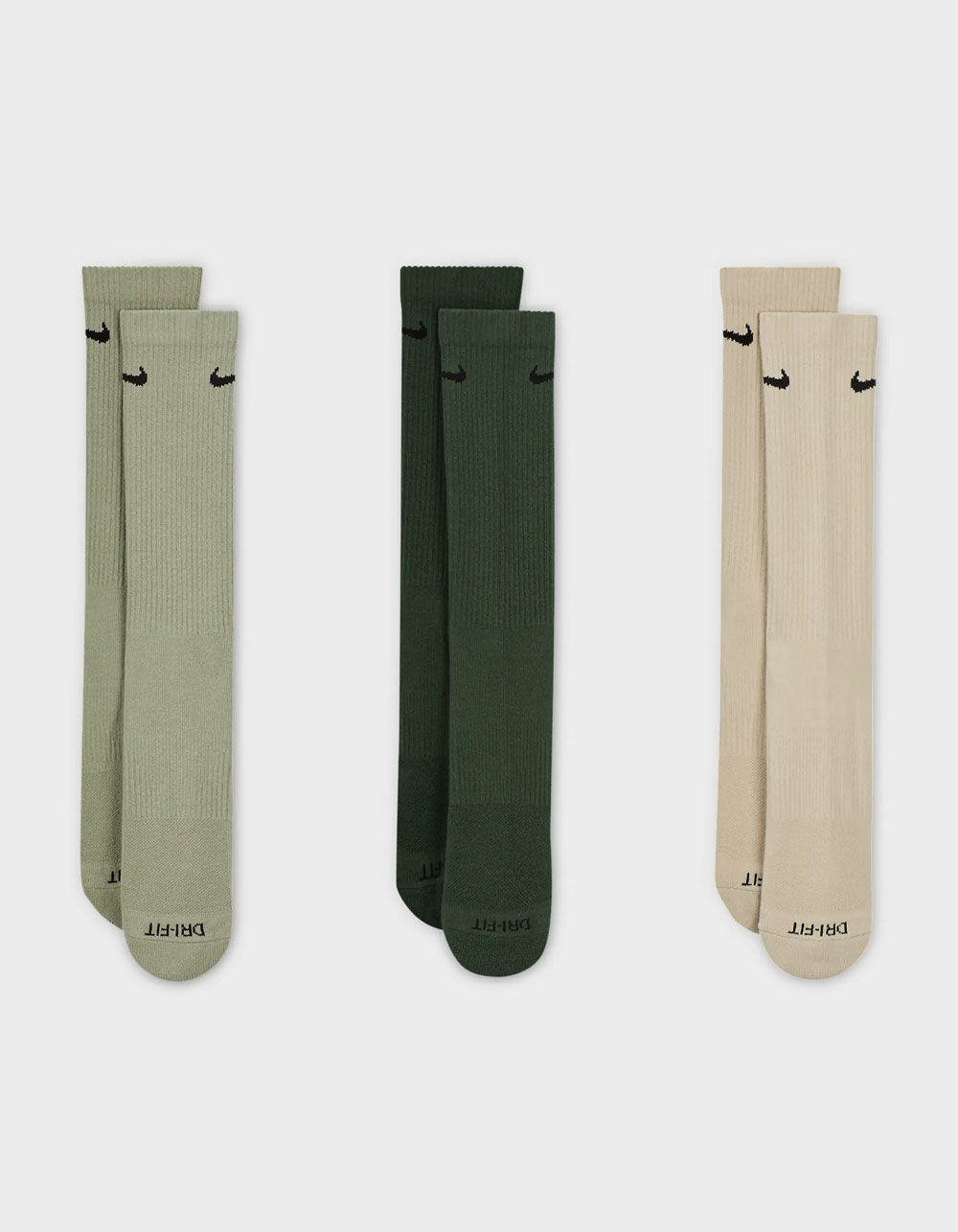 olive nike socks