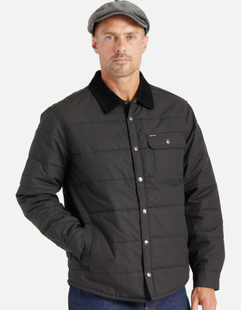 BRIXTON Cass Mens Black Jacket Alternative Image
